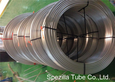 TP316L recozeu a bobina de aço inoxidável ASTM sem emenda A269 OD 1/4" da tubulação X 0,035"